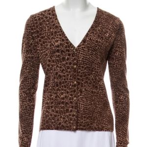 Blumarine V-Neck Embellished Cardigan